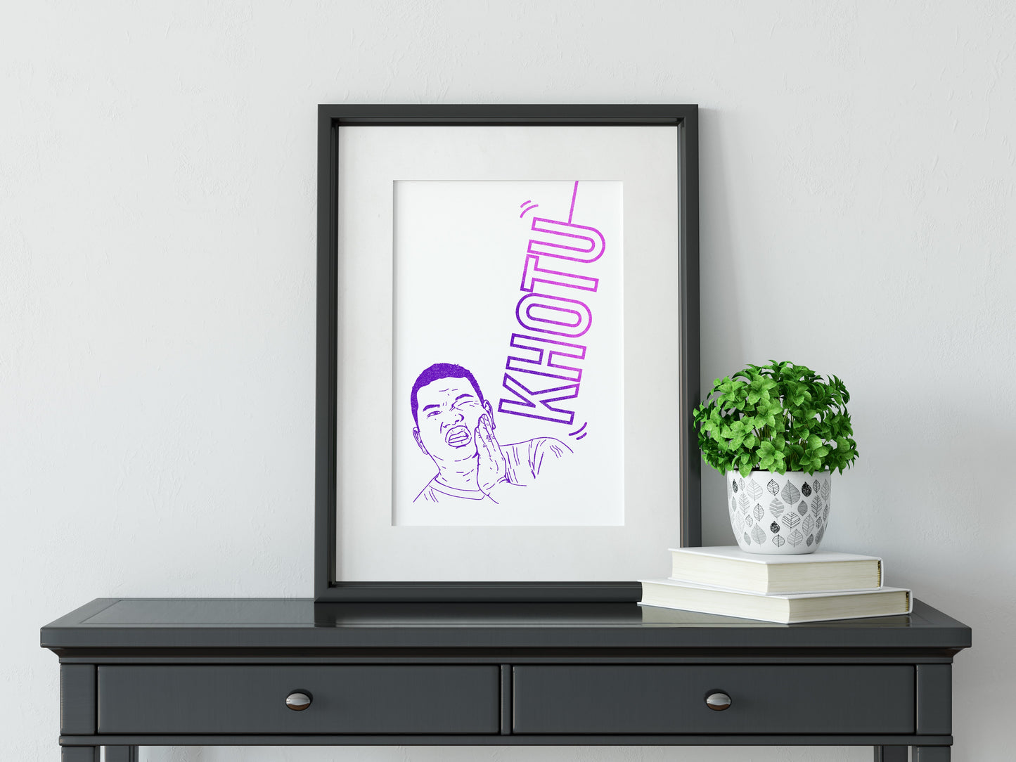 Indian Desi Pop Art Print Poster