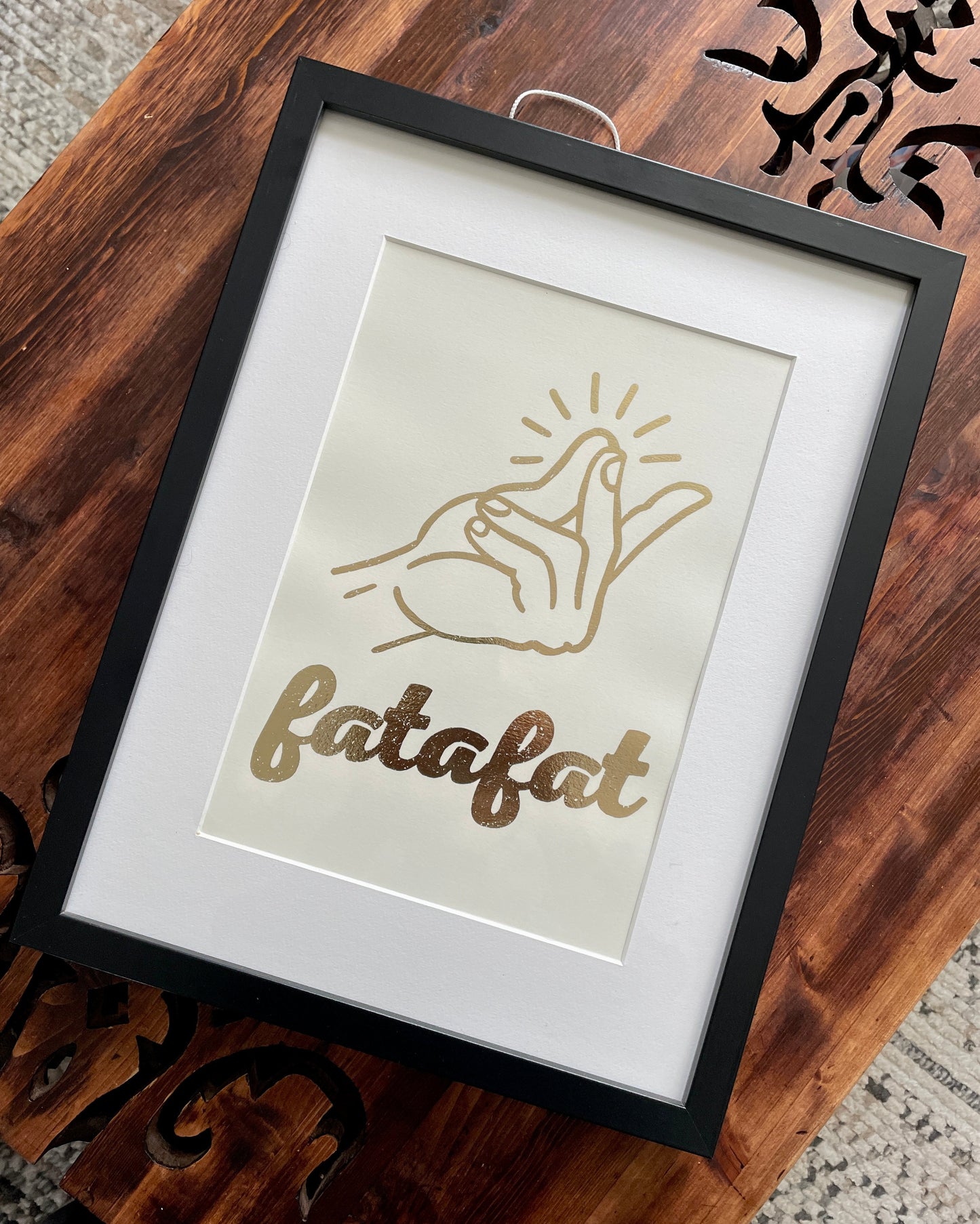 SPECIAL EDITION Fatafat Gold/Rose Gold Foil