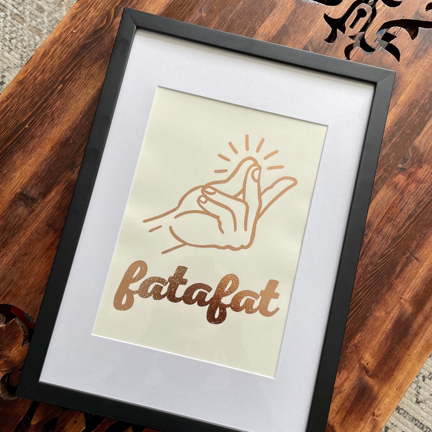 SPECIAL EDITION Fatafat Gold/Rose Gold Foil