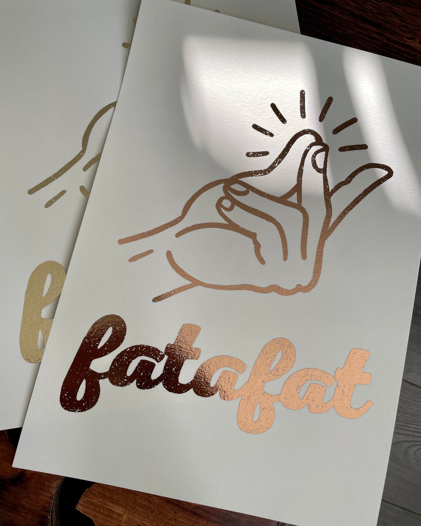 SPECIAL EDITION Fatafat Gold/Rose Gold Foil