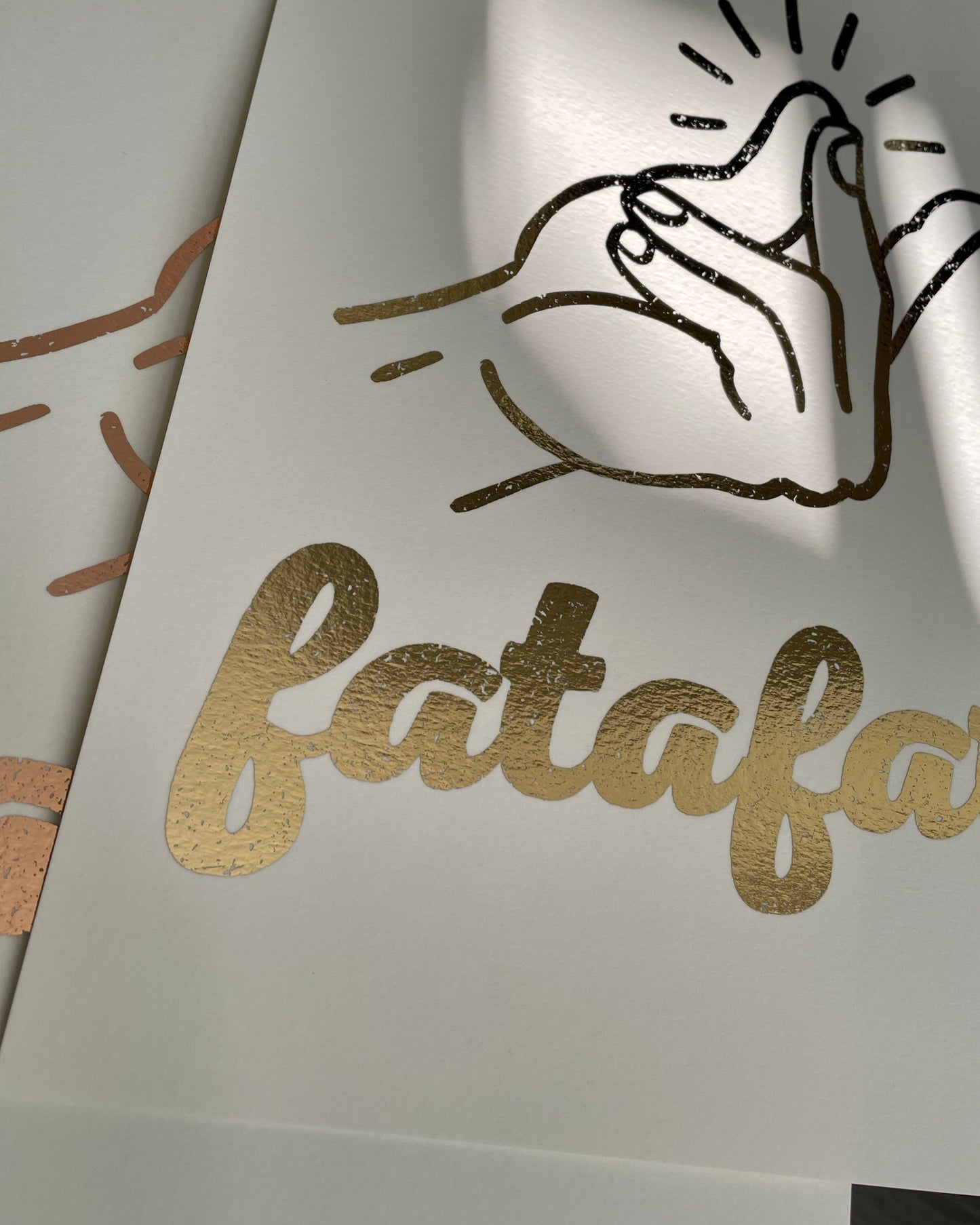 SPECIAL EDITION Fatafat Gold/Rose Gold Foil