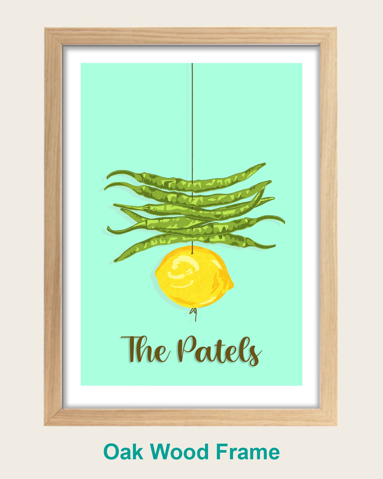 Personalised Najaar - Mint