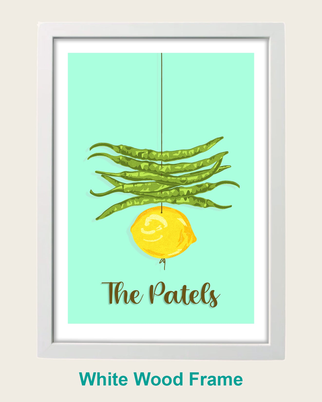 Personalised Najaar - Mint