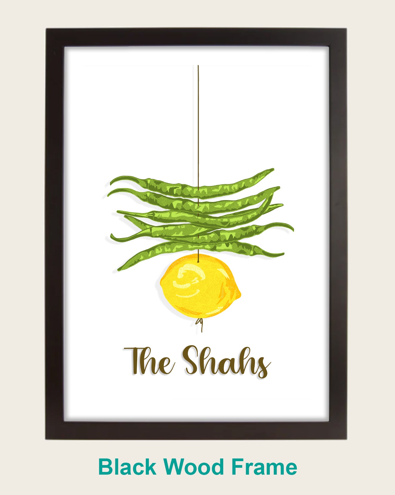 Personalised Najaar - White