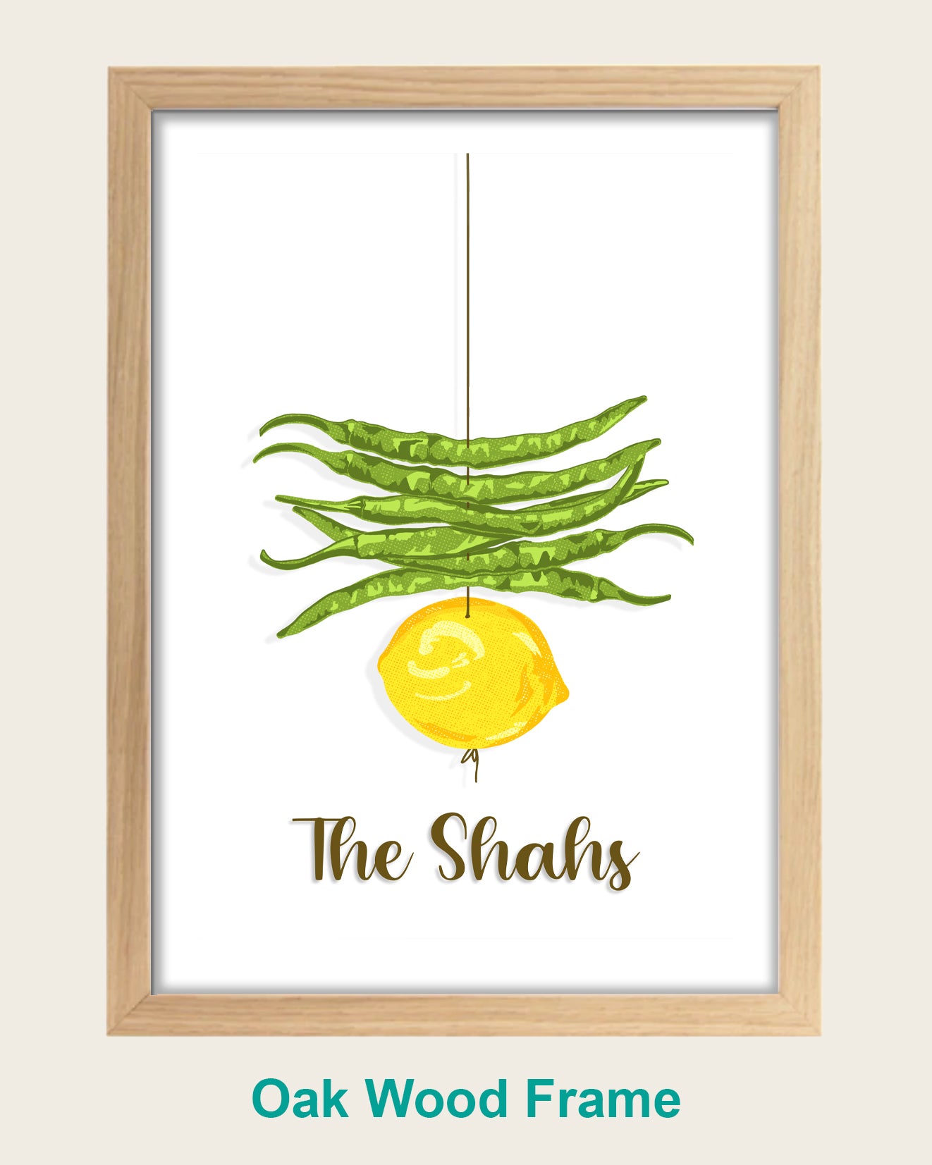 Personalised Najaar - White