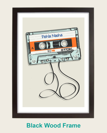 Personalised Bollywood Casette - Orange