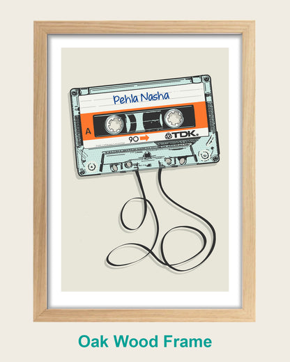 Personalised Bollywood Casette - Orange