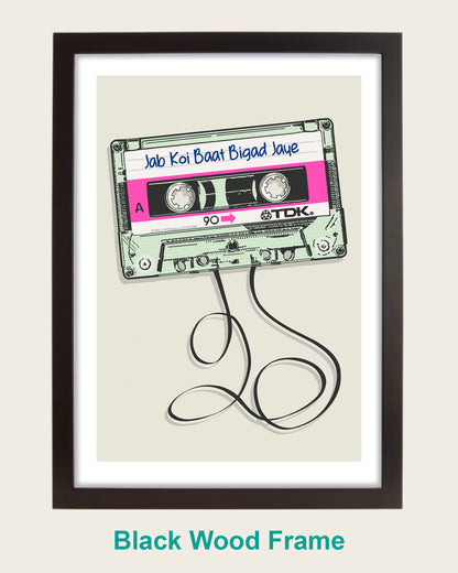 Personalised Bollywood Cassette - Pink