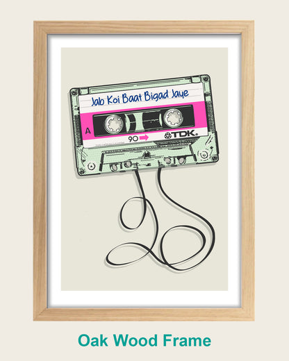 Personalised Bollywood Cassette - Pink