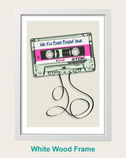 Personalised Bollywood Cassette - Pink