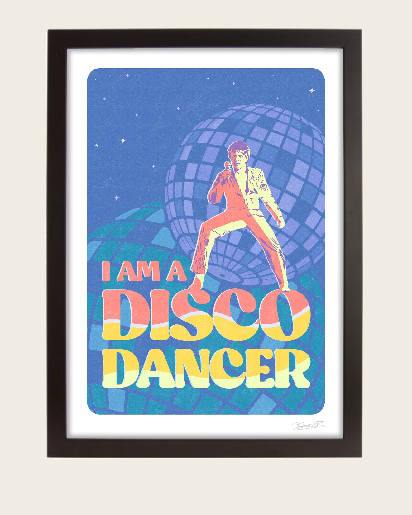 Disco Dancer - Bollywood Print