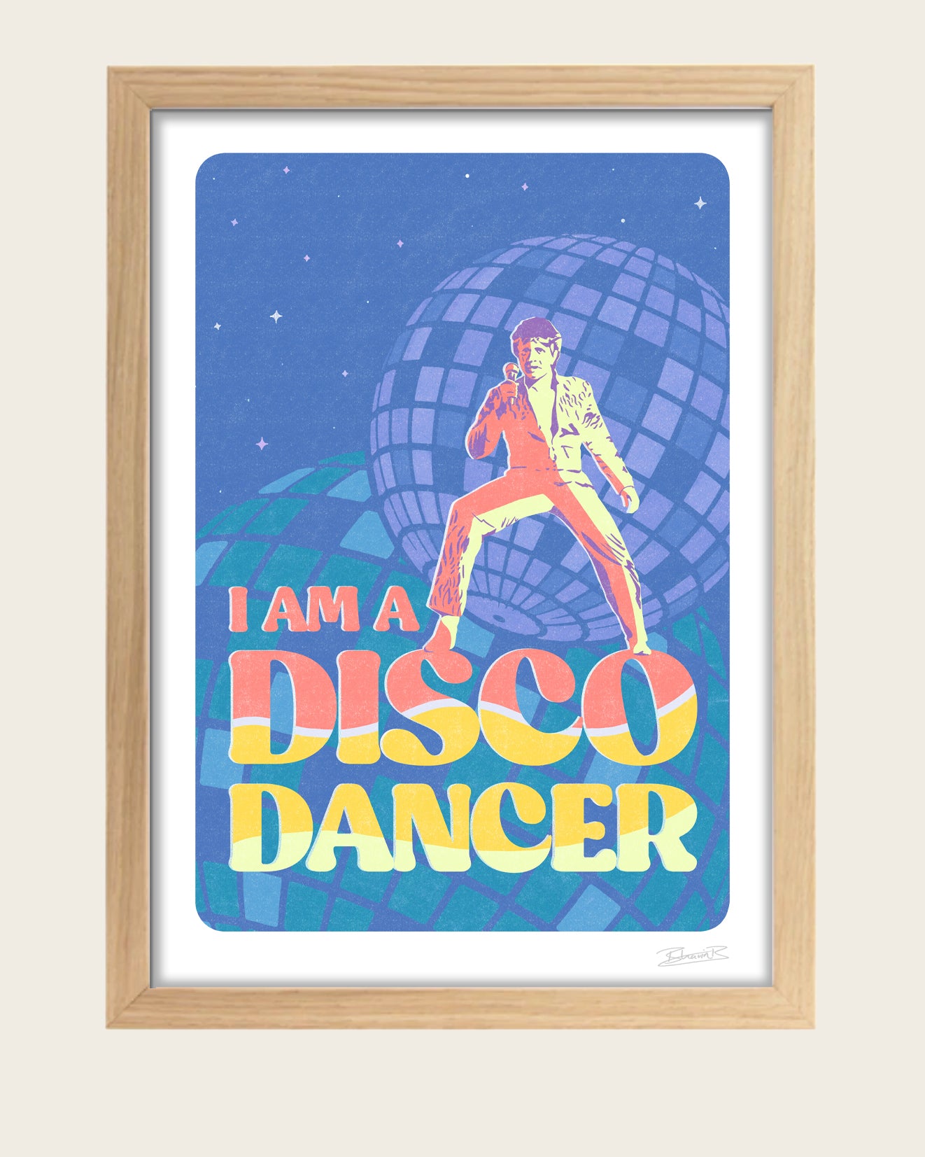 Disco Dancer - Bollywood Print