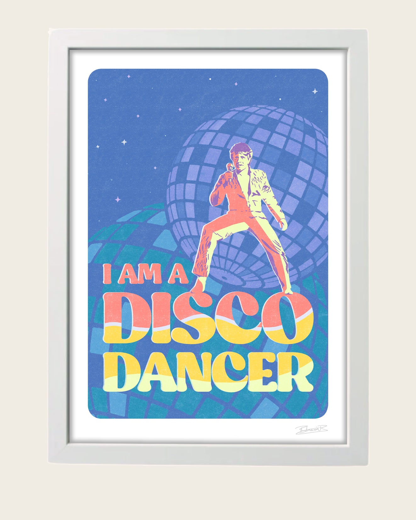 Disco Dancer - Bollywood Print