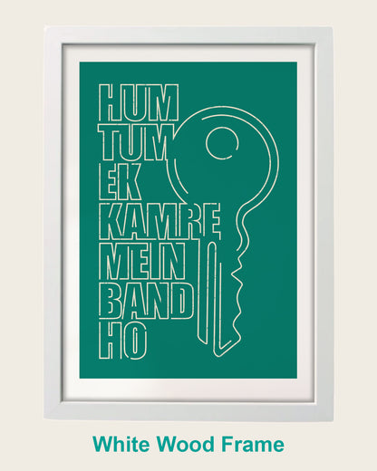 Hum Tum Ek Kamre Mein Band Ho - Teal