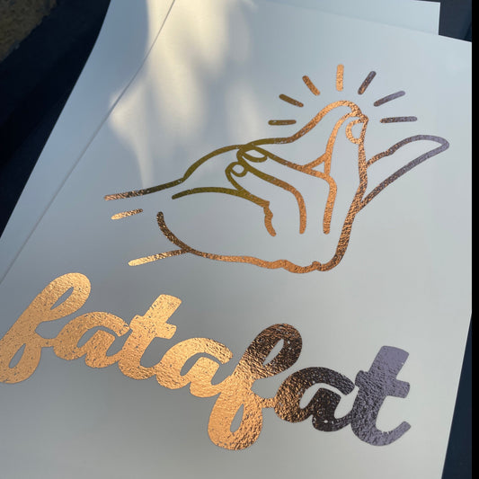 SPECIAL EDITION Fatafat Gold/Rose Gold Foil