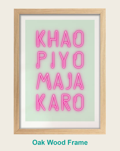 Khao Piyo Maja Karo - Gujarati