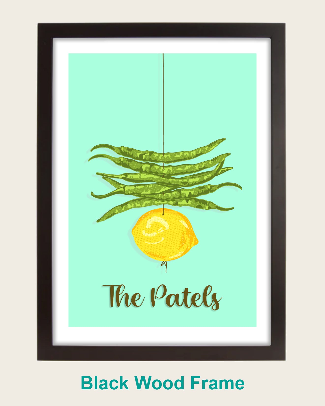 Personalised Najaar - Mint