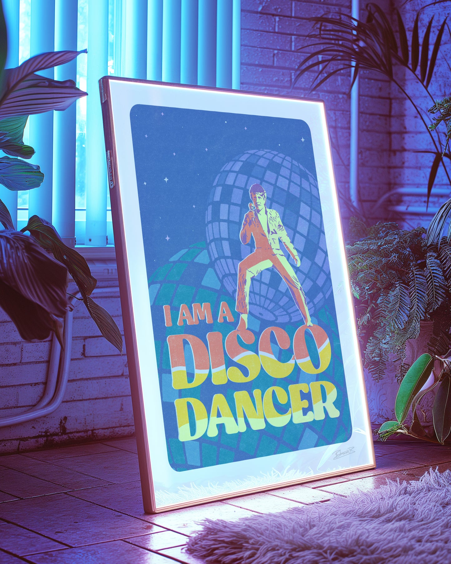 Disco Dancer - Bollywood Print