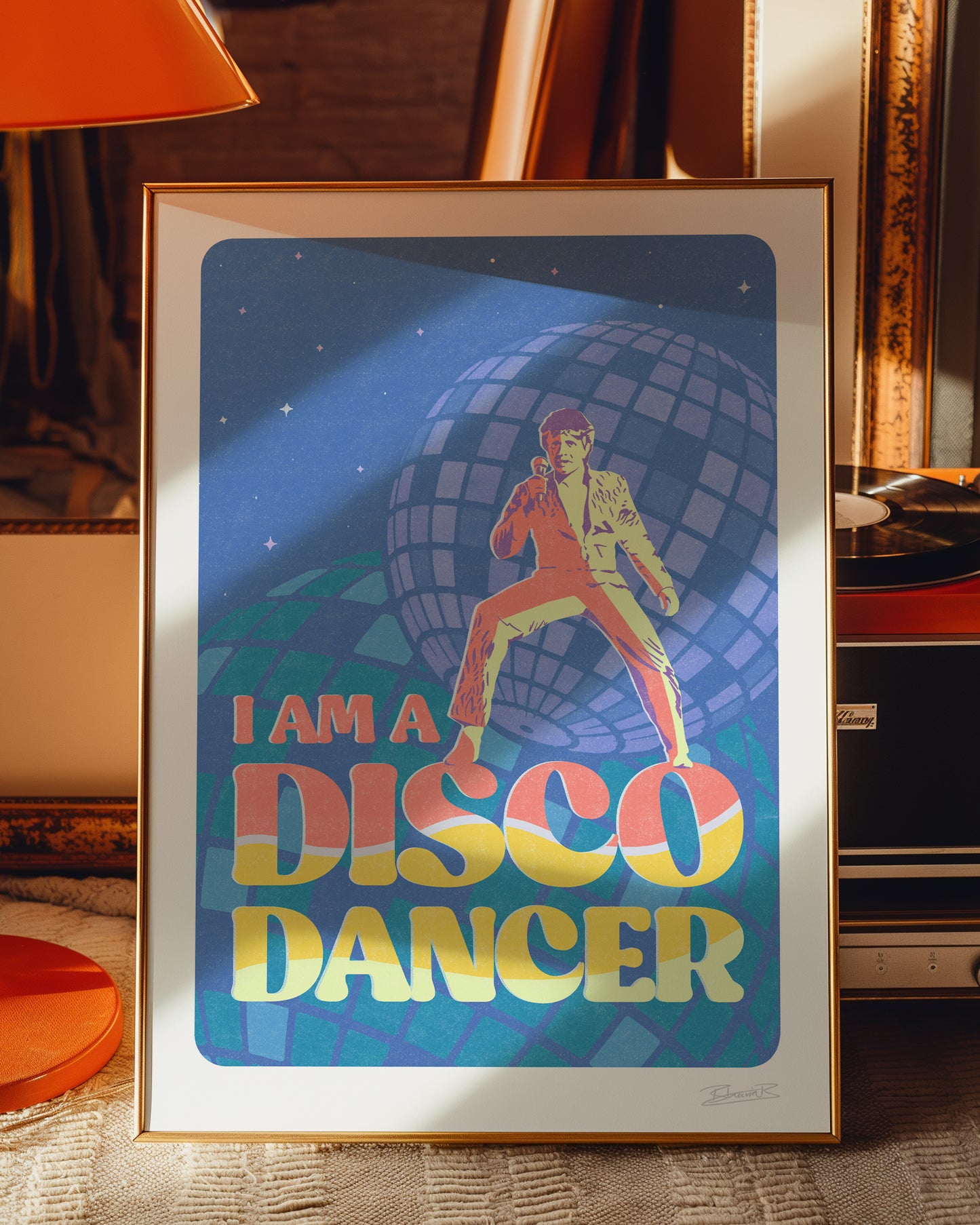 Disco Dancer - Bollywood Print