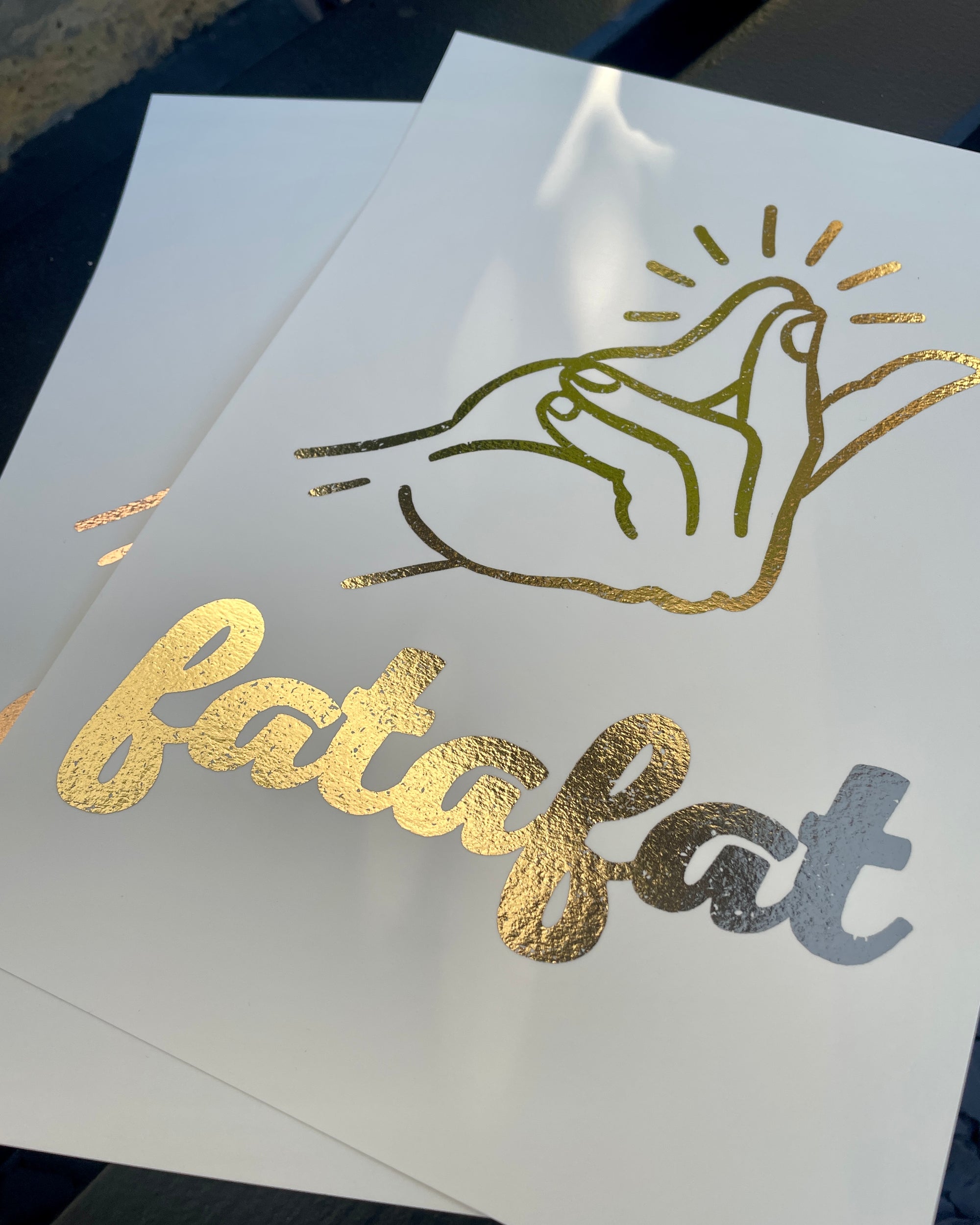 SPECIAL EDITION Fatafat Gold/Rose Gold Foil