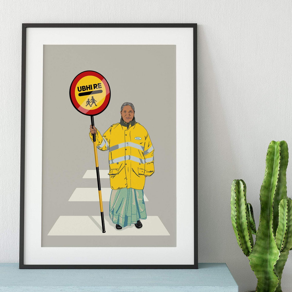 Ubhi Re - Indian Desi Art Print Poster Wall Art | Śu Chē Design - Śu ...